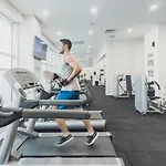 19th & 18th & 7th Floor Secure With Pool & Fitness & Parking Included In Price - Self Check-in Available Daire