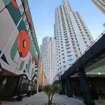 19th & 18th & 7th Floor Secure With Pool & Fitness & Parking Included In Price - Self Check-in Available Daire *