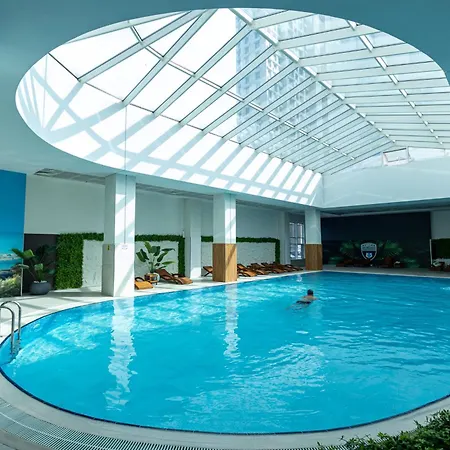 19th & 18th & 7th Floor Secure With Pool & Fitness & Parking Included In Price - Self Check-in Available Skopje