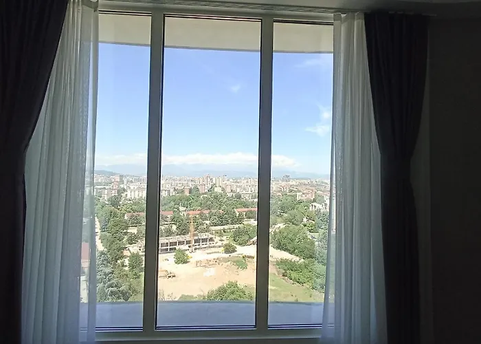 19th & 18th & 7th Floor Secure With Pool & Fitness & Parking Included In Price Апартаменты Скопье